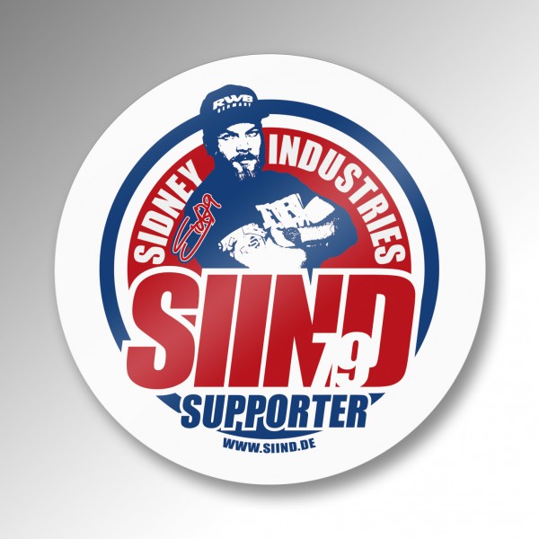 Sticker SIIND79 Supporter 10x10cm