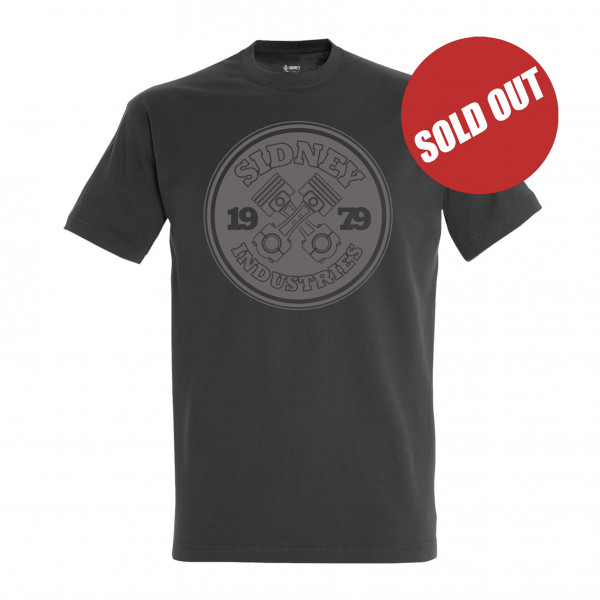 T-Shirt Kolben dunkelgrau