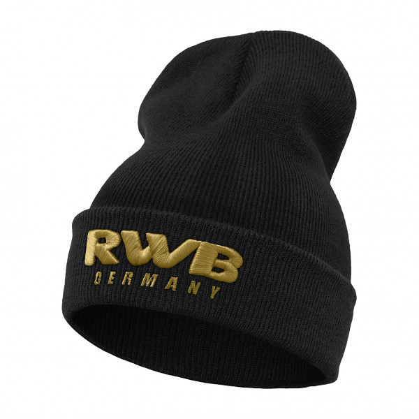Beanie RWB Germany black/gold