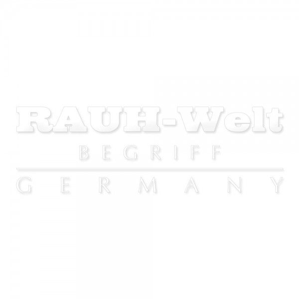 Sticker RAUH-Welt Begriff Germany weiß 13x6cm