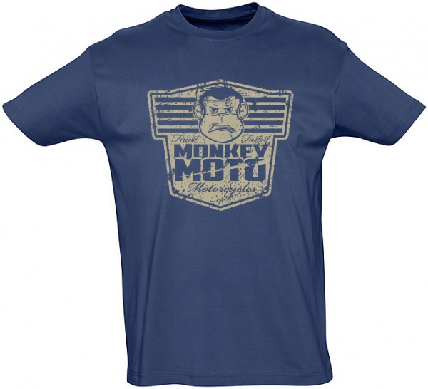 T-Shirt Monkey Moto Vintage