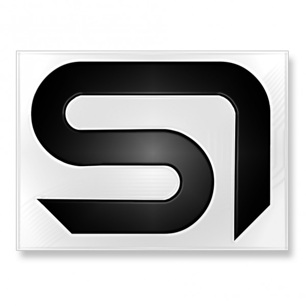 Sticker SI schwarz 13x16,5cm