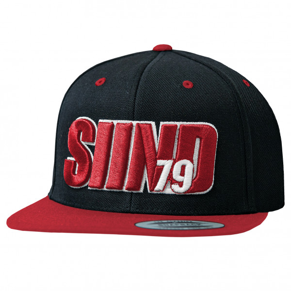 Cap SIIND79 black/red