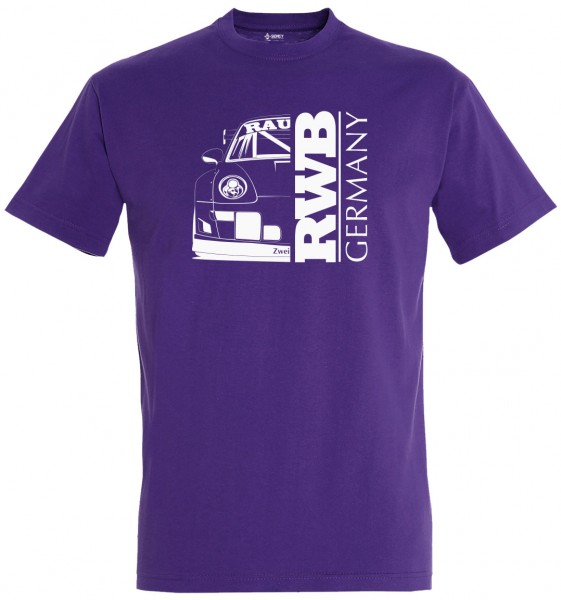 T-Shirt RWB Germany Furusato lila